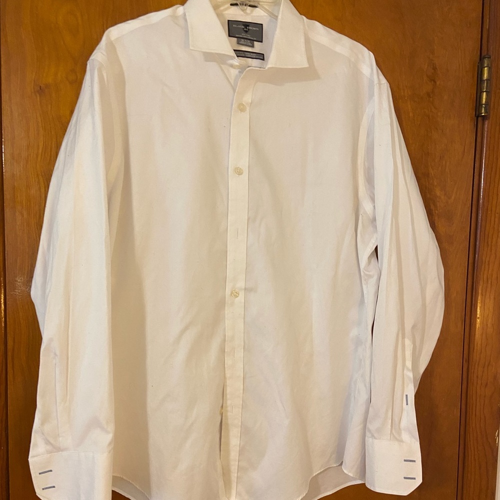 Black & Brown 1826 Slim Fit Non Iron Dress Shirt